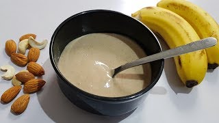 Banana Baby Food || Healthy & Weight Gaining  || for 10+ months babies