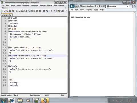 PHP Lesson 15   The ElseIf Statment in PHP