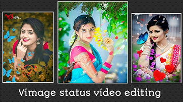 Vimage Facebook status video editing ||Vimage new editing tutorial || Vimage editing