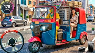 Tuk Tuk Rickshaw Driving 3D Game: local transport Rickshaw Driving Simulator - Android Gameplay screenshot 1