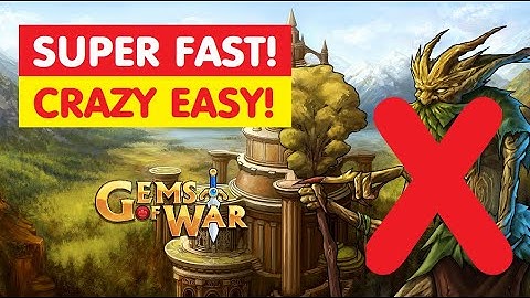 Gems of War Invasion! Fastest Team! Guide & Best Gameplay Strategy?