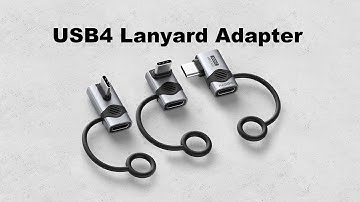 Hagibis Silicone Lanyard USB4 Adapter 80Gbps 240W PD 8K60Hz