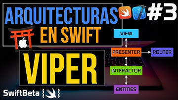⛩️ Arquitectura VIPER en SWIFT (Aprende a usar View, Interactor, Presenter, Entity y Router desde 0)