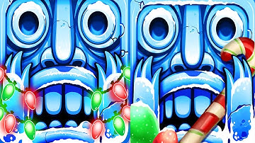 Temple Run 2 FROZEN SHADOWS VS Temple Run 2 WINTER TOYLAND HOLIDAY UPDATE Android Gameplay