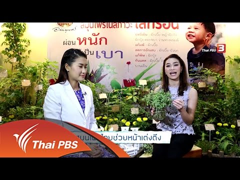 คนสู้โรค : ผักเบี้ยใหญ่ สมุนไพรไทยช่วยหน้าเต่งตึง (9 ก.ย. 59)