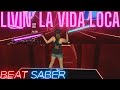 Beat Saber | Livin’ La Vida Loca – Ricky Martin (Expert) First Attempt | Mixed Reality