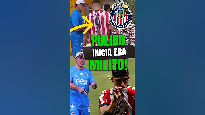 ALAN PULIDO INICIA LA ERA MILITO #chivas #futbol #viralreels #viralshort
