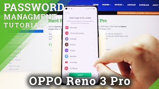 How to Secure Apps in OPPO Reno 3 Pro – Add Password to Applications screenshot 1