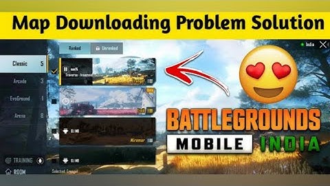 solvedBattleground mobile india map not downloading problem tamil solution || #bgmi 0.1 error solved