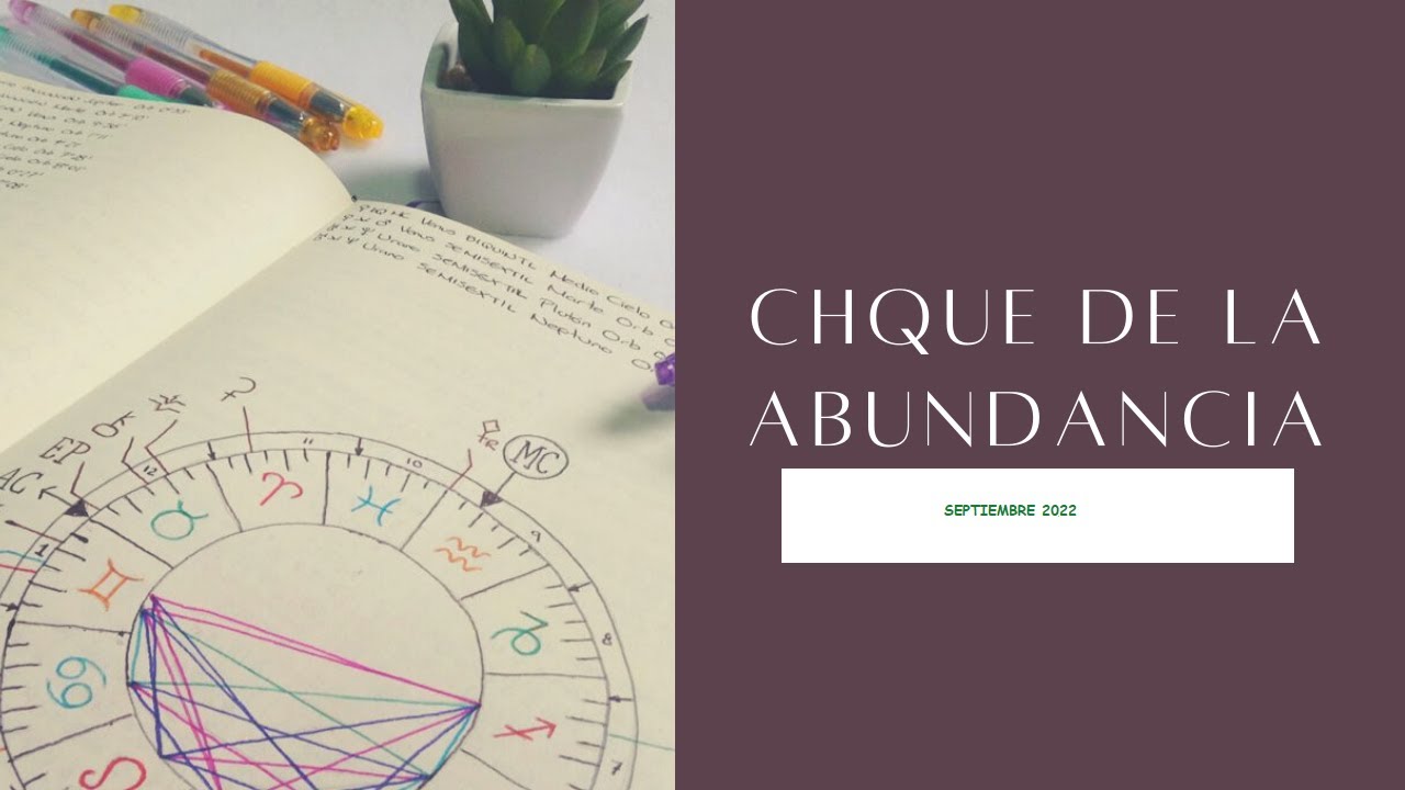 CHEQUE ABUNDANCIA SEPTIEMBRE 2022 video1899670273 - YouTube