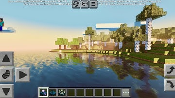 Minecraft Bedrock: Real Water Reflections with NO RTX REQUIRED (Android, Windows 10) (YSS SE Shader)
