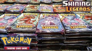 Opening 500 Pokemon Shining Legends Booster Packs!