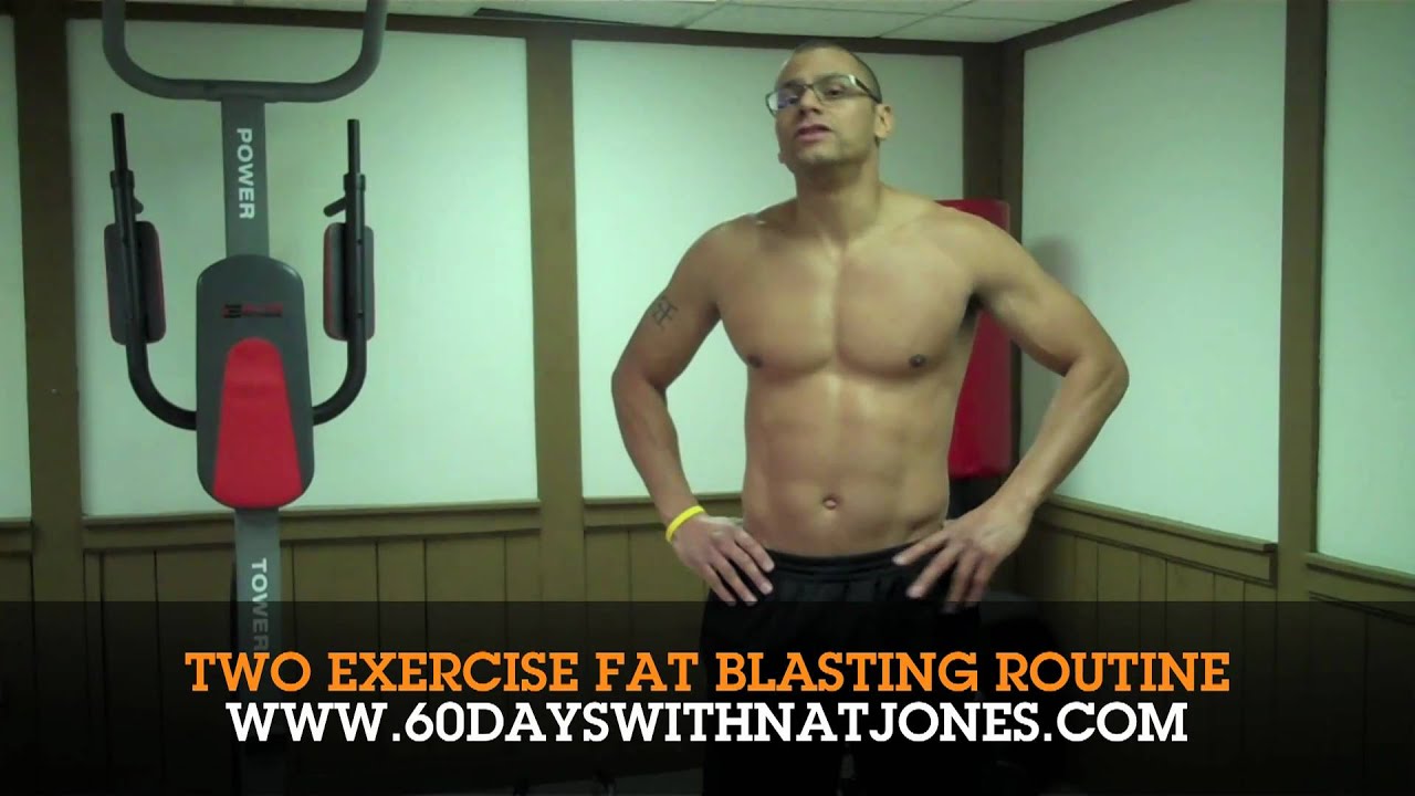 Two Exercise Fat Blasting Routine - YouTube