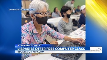 Free entry-level computer classes at Hawaii libraries