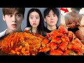 Top Chinese Actor Arrested For Being TOO CHEAP To His Girlfriends  Lobster  Spicy Noodle Mukbang