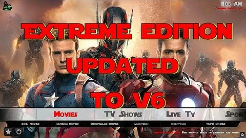 Brettus Builds Extreme Edition v6 For Kodi , SMC and SPMC Jarvis UPDATED