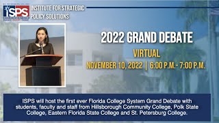 ISPS: 2022 GRAND DEBATE