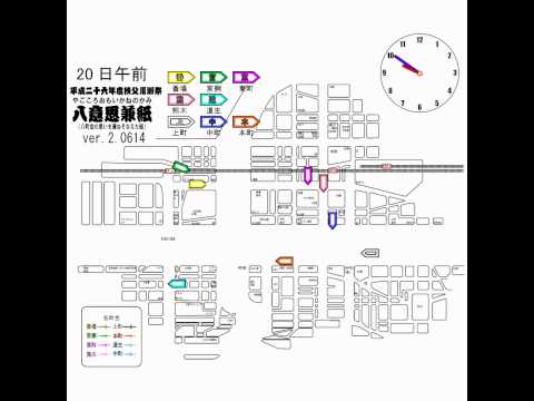 20日朝＠2014秩父川瀬祭り