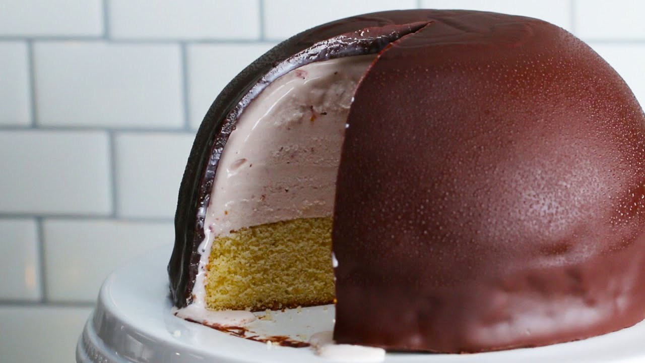 Ice-Cream Cake Bombe • Tasty