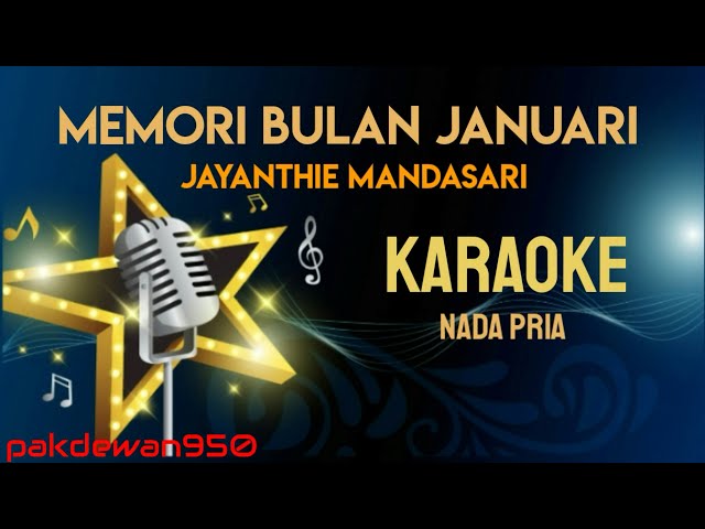 MEMORI BULAN JANUARI || JAYANTHIE MANDASARI || KARAOKE || COVER YAMAHA PSR class=