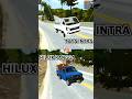TATA INTRA V30 vs TOYOTA HILUX RANGGA |Bussid