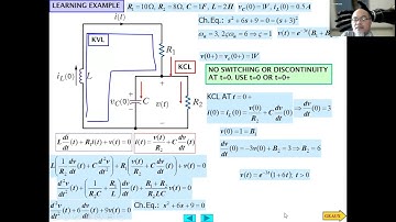 ELECTRICAL ENGINEERING 2 (12): Second-Order Circuits (Part 3)