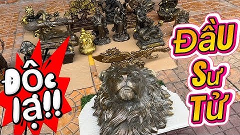 Đầu sư tử bằng đồng _ Đồ long ký bằng đồng _ phúc lộc thọ bằng đồng. Trưa 19/7 #đồcổcầnthơ #đồcổ 