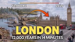 Evolution of LONDON: Fixed-Camera Timelapse 12,000 Years in 14 Minutes