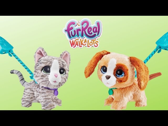 Peluche interactive Furreal Friends Walkalots - Chaton - La Grande