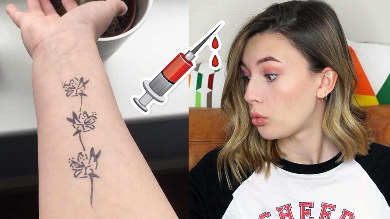 regionaal achtergrond mogelijkheid I Tested Semi-Permanent TATTOOS! ♡ - YouTube