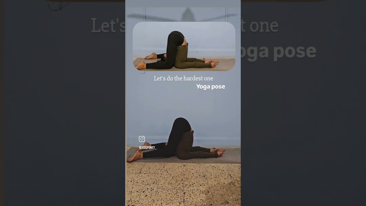 The ear pressure yoga pose 
