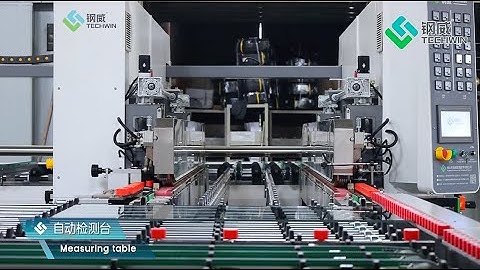 TECHWIN high speed glass double edging line, double edger manufacturer