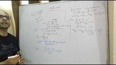 Friction Part 7 (Multi Block System) Enjoy With Subject, EWS, Abhay Kumar (B.Tech, IIT Kanpur)
