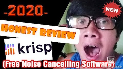 KRISP - HONEST REVIEW (Free Noise Cancelling App For ESL Tutors 2020)