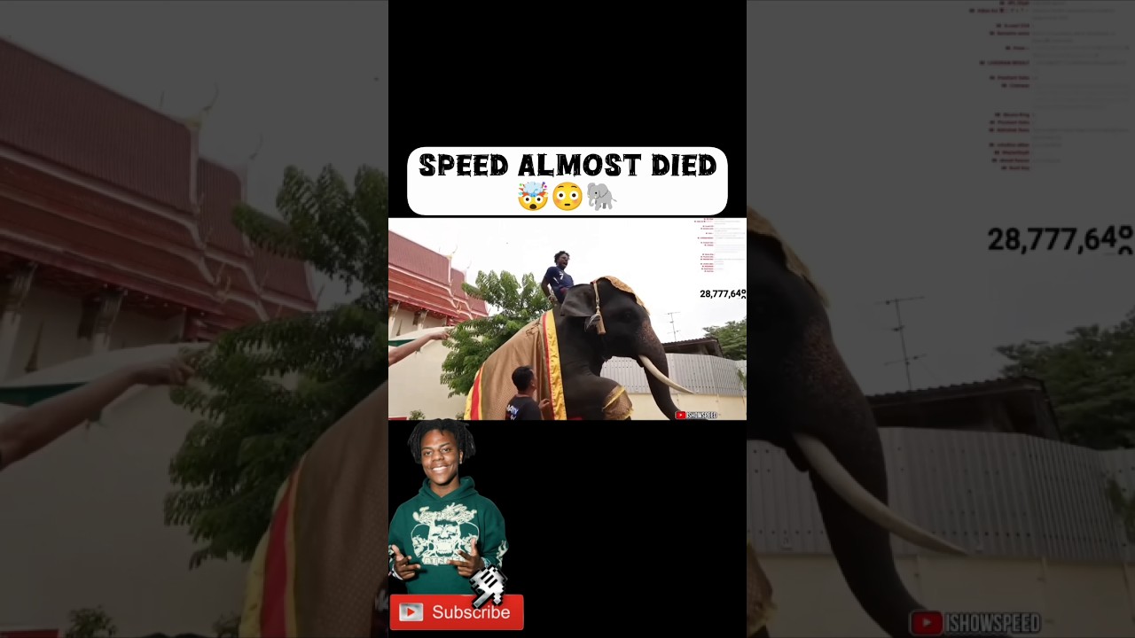 The Scariest IShowSpeed Moment Ever 😳 #ishowspeed #viral