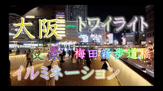 大阪トワイライト・大阪駅・北南散策