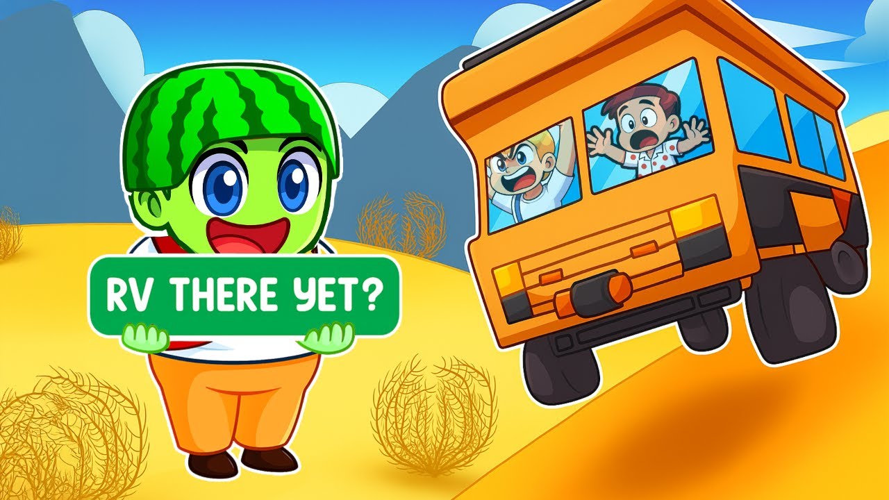 On est partis en CAMPING-CAR avec KEVIN et DUCOBU sur RV There Yet...