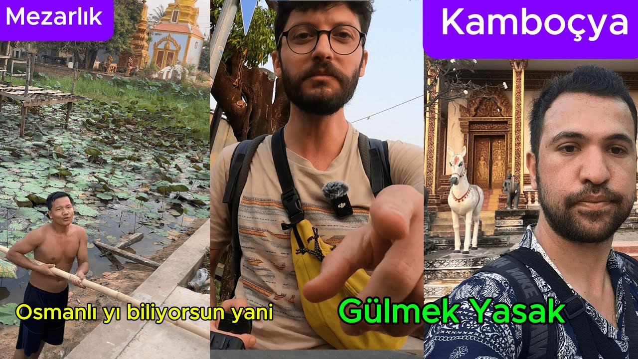 Kamboçya’da Yaşam: Pazar ve Mezarlık Gezisi | Siem Reap