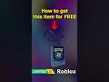 FREE ITEMS LIMITED - HOW TO GET FREE ITEM Builder Badge in Roblox Careers #roblox #freeitem #ugc