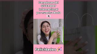 Ganadores del Giveaway 🎉🤗🥰 gracias a todos por participar 🥰 Esperamos pronto repartir mas premios