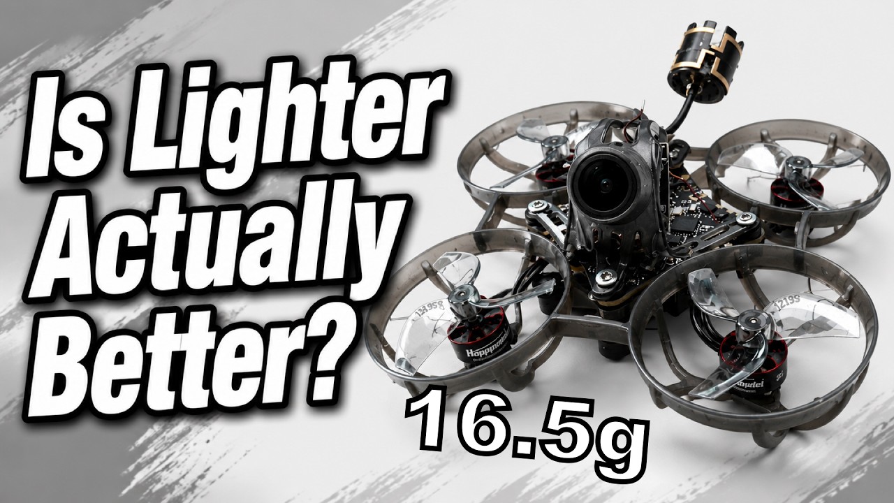 Weight Impact on FPV Tiny Whoop Flight Characteristics