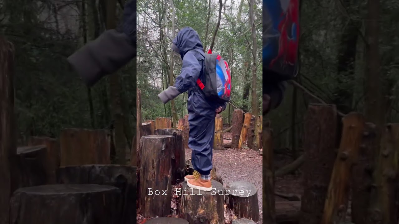 Rainy Adventure at Box Hill in Surrey 