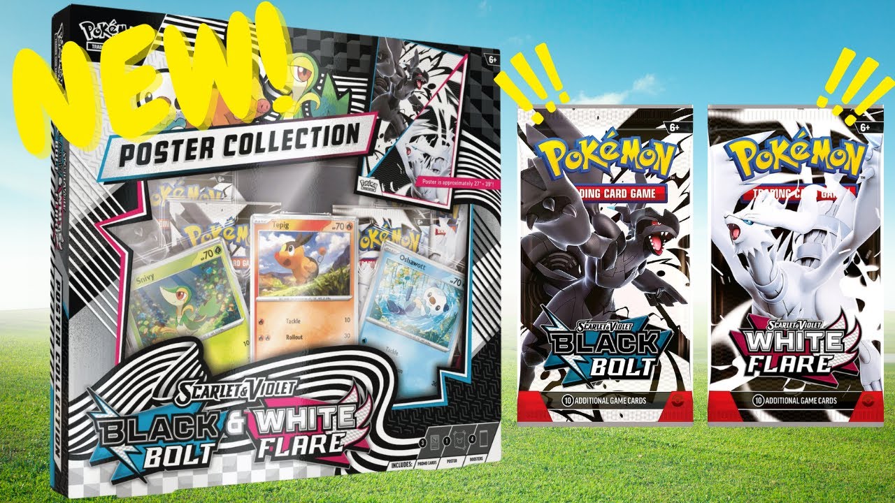 Black Bolt & White Flare Poster Collection Case Opening!