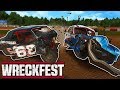 INSANE FIGURE 8 CRASHES! - Next Car Game: Wreckfest multiplayer Gameplay & crashes