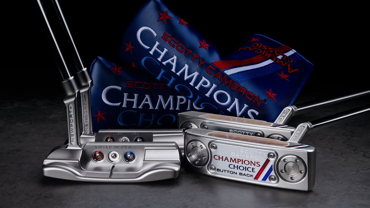 LIMITED RELEASE CHAMPIONS CHOICE BUTTON BACK PUTTERS
