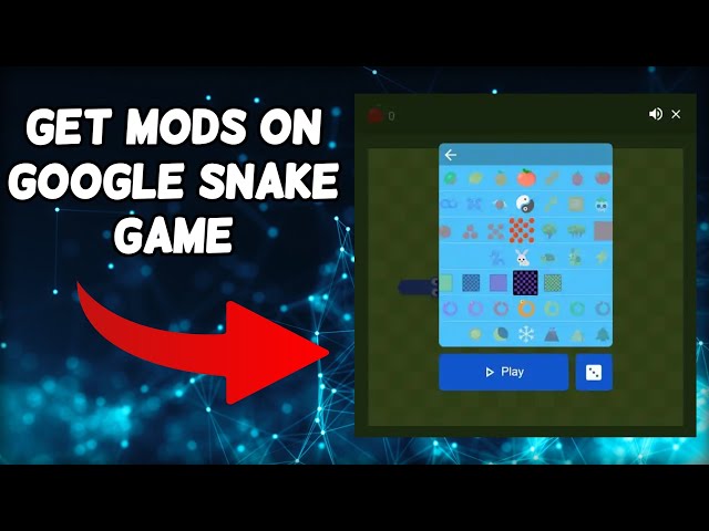 How To Get Mods On Google Snake Game (2023) 