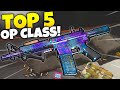 TOP 5 MOST OVERPOWERED CLASS IN MODERN WARFARE.. (BEST CLASS) COD MW Gameplay