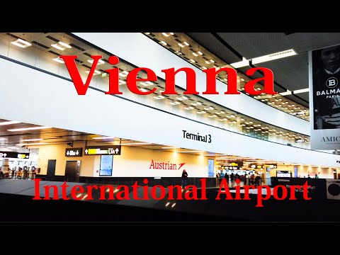 【Airport Tour】2022 Vienna International Airport Check in and Arrival Area