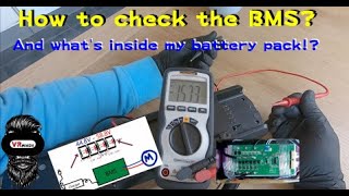 Dead BMS! How to test it? & what's inside my 52V battery pack?