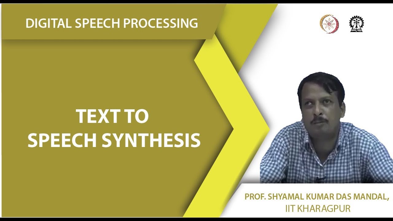 text to speech synthesis definition